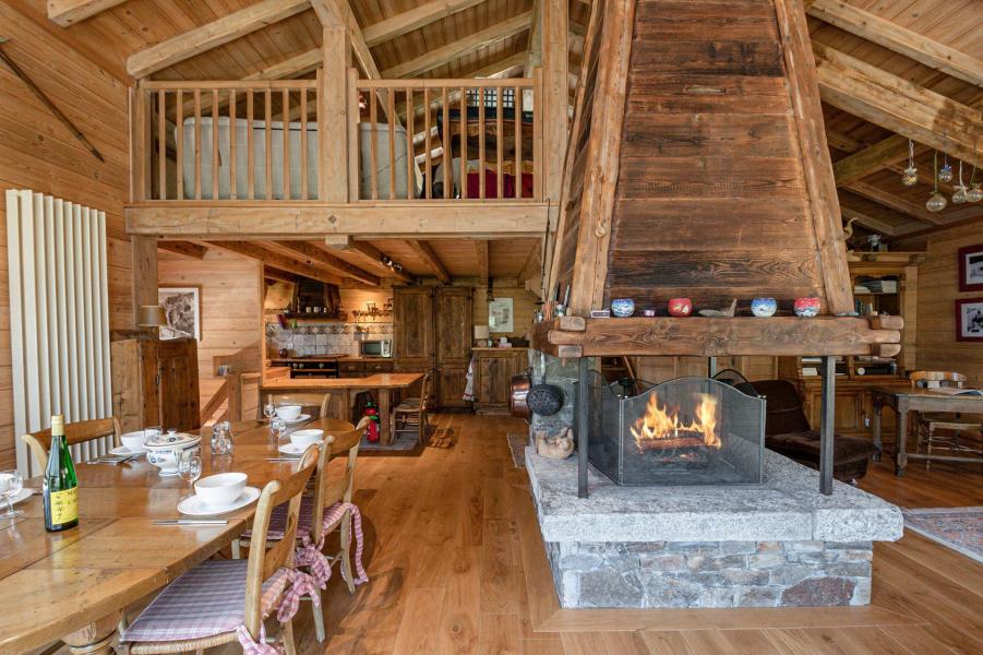 Rent in ski resort 5 room chalet 8 people - Chalet Eole - Chamonix - Living room