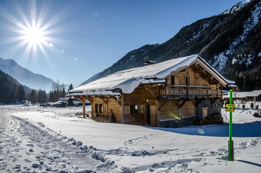 Location au ski Chalet Hévéa - Chamonix - Extérieur hiver