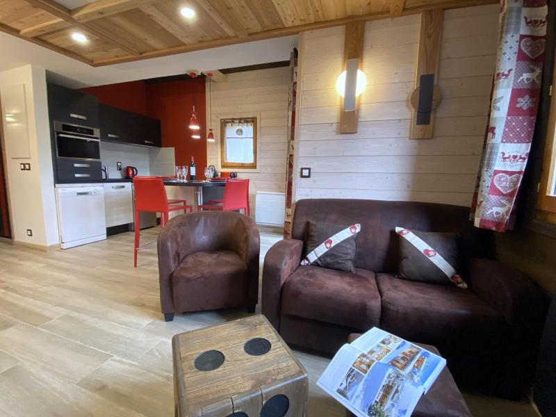 Rent in ski resort 3 room apartment 4 people (GOLF) - Chalet le Col du Dôme - Chamonix - Living room