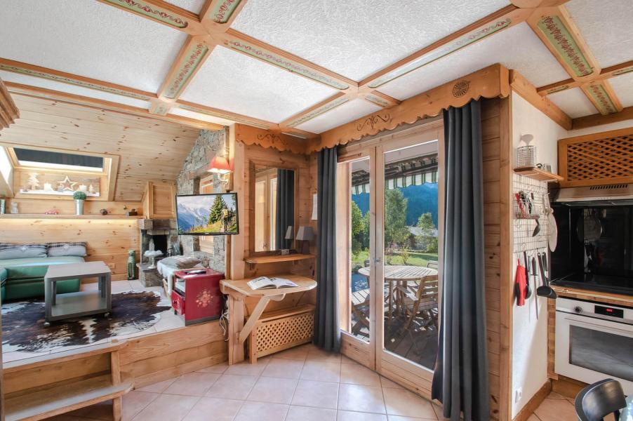 Rent in ski resort 3 room apartment 4 people (PIC) - Chalet le Col du Dôme - Chamonix - Living room