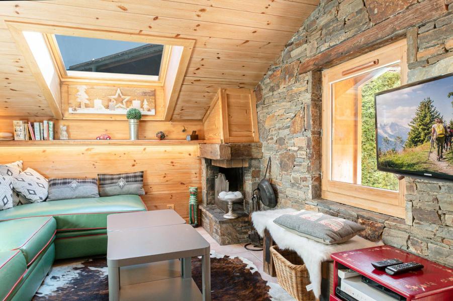 Skiverleih 3-Zimmer-Appartment für 4 Personen (PIC) - Chalet le Col du Dôme - Chamonix - Wohnzimmer