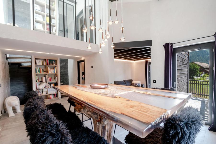 Alquiler al esquí Apartamento 5 piezas triplex para 8 personas (ALYSSE) - Chalet le Sorbier - Chamonix - Habitación