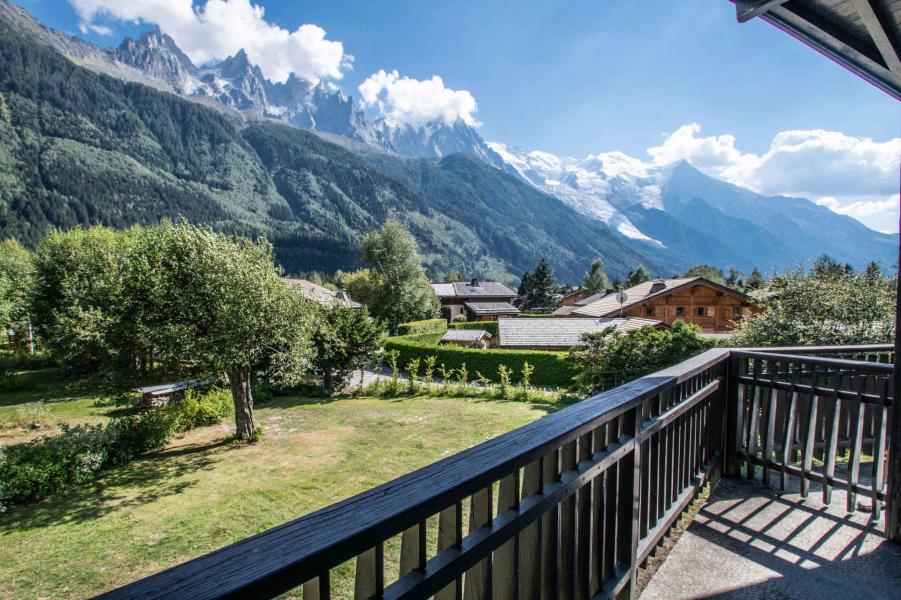 Ski verhuur Appartement triplex 5 kamers 6 personen (AZALEE) - Chalet le Sorbier - Chamonix - Balkon