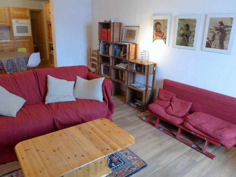 Ski verhuur Appartement 3 kamers 5 personen (3) - Chalet le Tour - Chamonix - Woonkamer