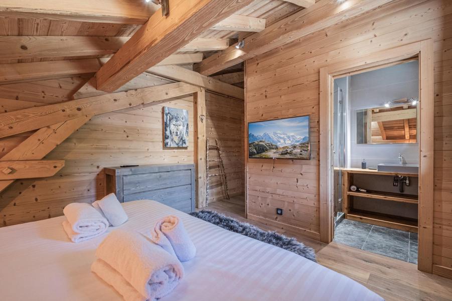 Rent in ski resort 6 room duplex chalet 11 people (Marius) - Chalet Marius - Chamonix - Bedroom