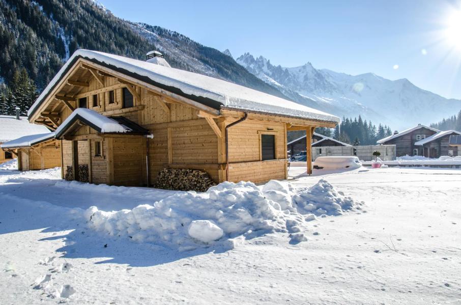 Аренда на лыжном курорте Chalet Marius - Chamonix - зимой под открытым небом