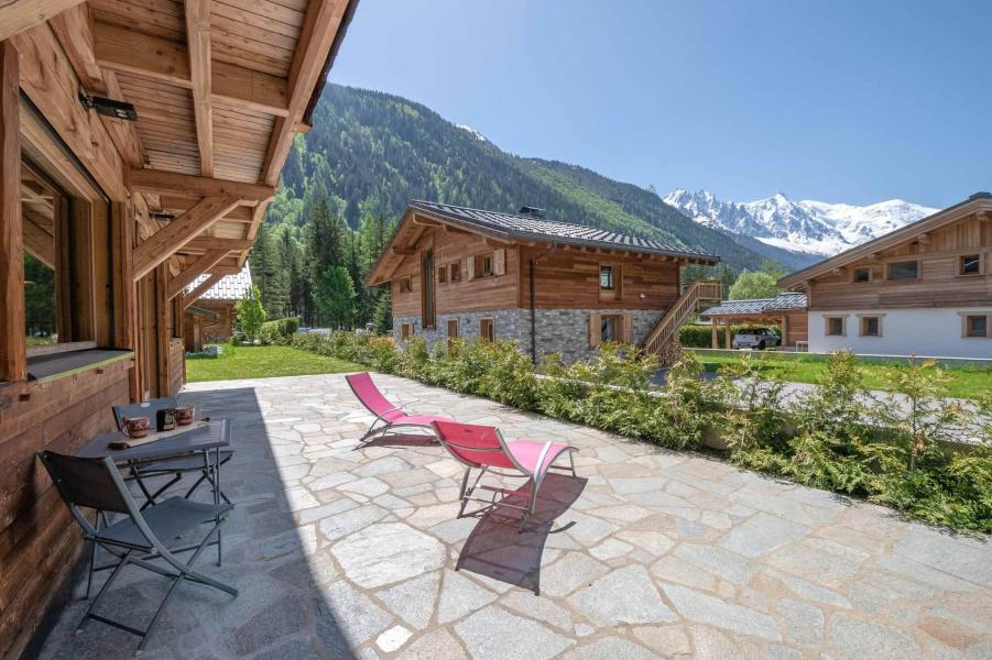 Rent in ski resort Chalet Marius - Chamonix - Terrace