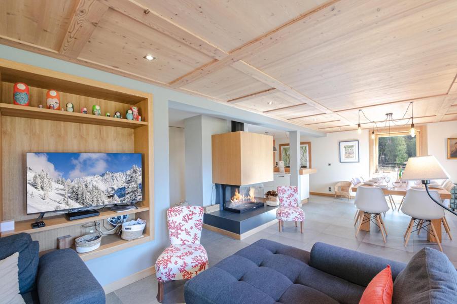 Аренда на лыжном курорте Шале триплекс 6 комнат 10 чел. (SIXTINE) - Chalet Sixtine - Chamonix - Салон