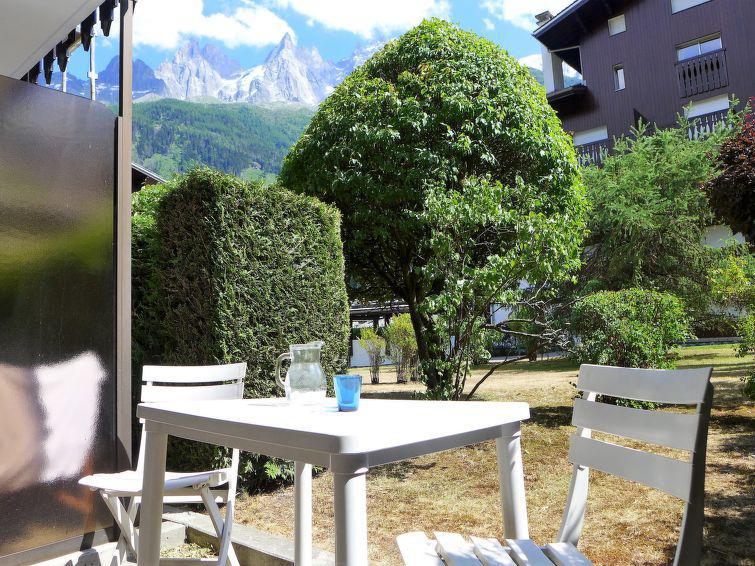 Rent in ski resort 1 room apartment 2 people (22) - Clos du Savoy - Chamonix - Terrace