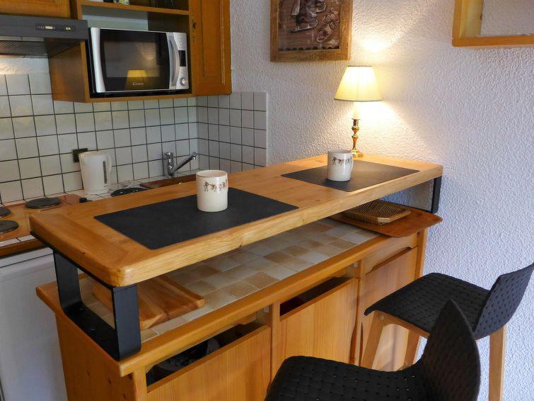 Wynajem na narty Apartament 1 pokojowy 2 osób (22) - Clos du Savoy - Chamonix - Aneks kuchenny