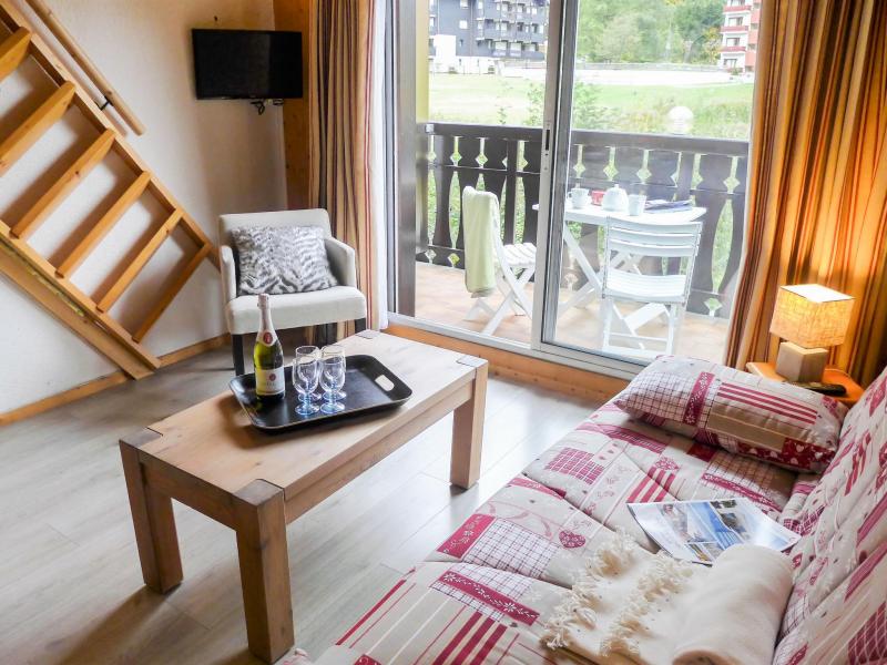 Location au ski Appartement 1 pièces 4 personnes (15) - Clos du Savoy - Chamonix - Séjour