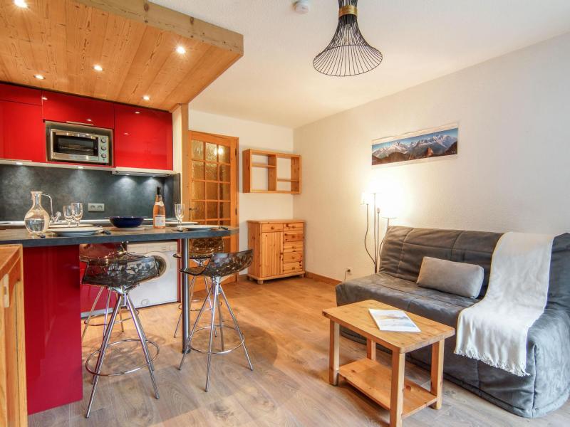 Ski verhuur Appartement 2 kamers 4 personen (8) - Clos du Savoy - Chamonix - Woonkamer