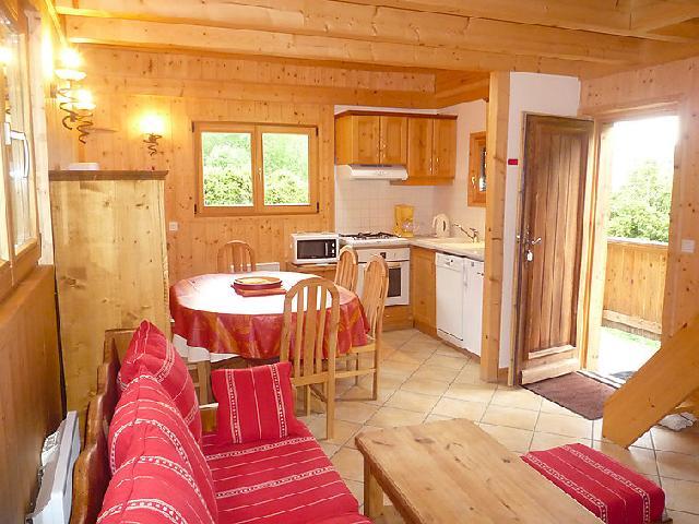 Rent in ski resort 2 room chalet 6 people (1) - Evasion - Chamonix - Kitchenette