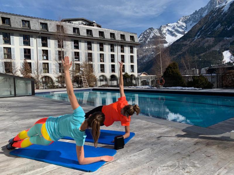 Аренда на лыжном курорте Folie Douce Hôtel - Chamonix - зимой под открытым небом