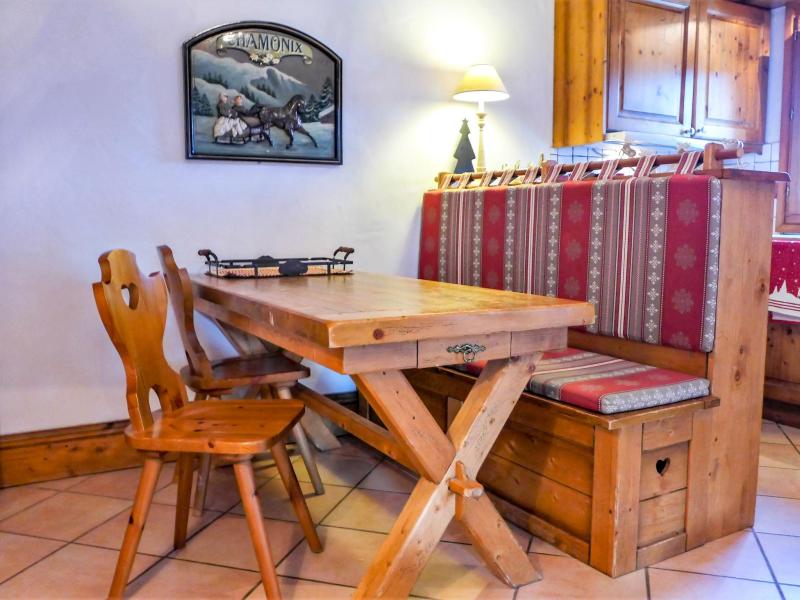 Ski verhuur Appartement 3 kamers 4 personen (1) - Ginabelle 1 - Chamonix - Woonkamer