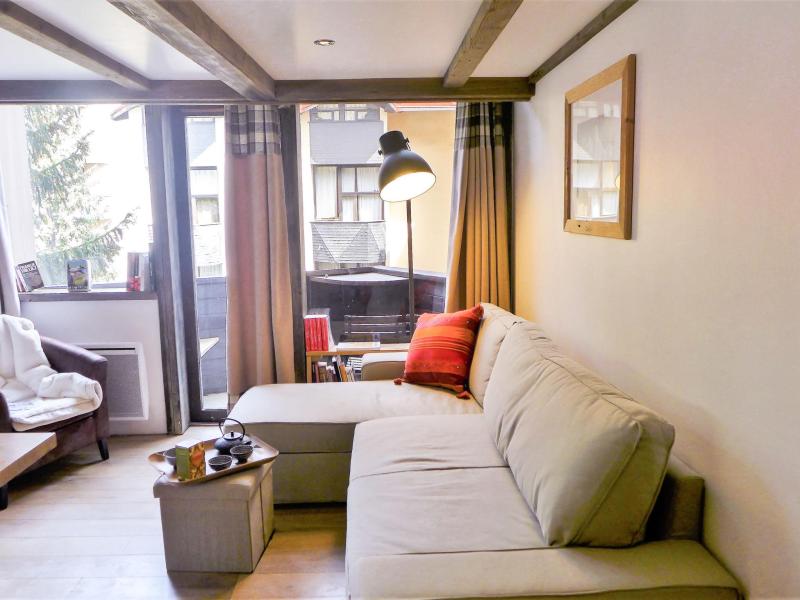 Skiverleih 3-Zimmer-Appartment für 4 Personen (5) - Grand Roc - Chamonix - Wohnzimmer