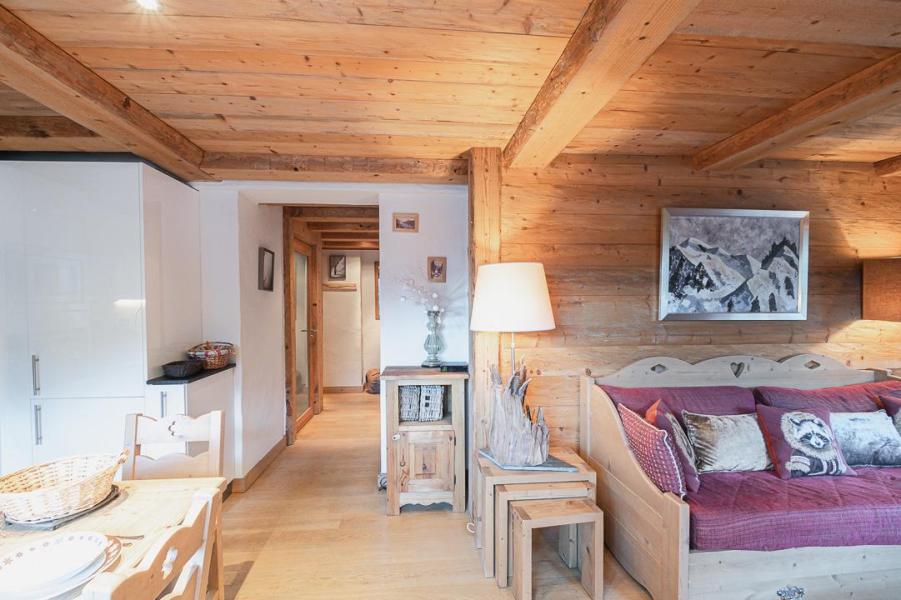 Skiverleih 3-Zimmer-Appartment für 6 Personen - Hameau de la Blaitiere - Chamonix - Wohnzimmer