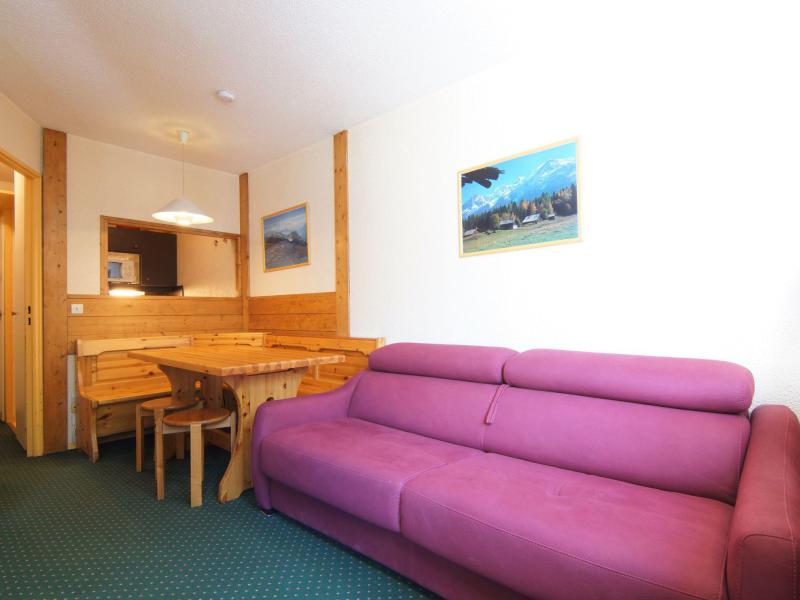 Ski verhuur Appartement 2 kamers 4 personen (10) - Jonquilles - Chamonix - Woonkamer