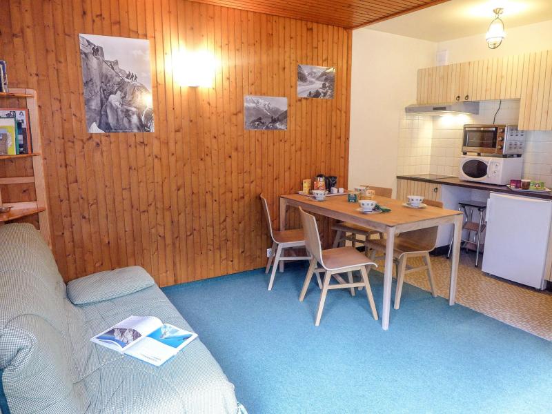 Rent in ski resort 1 room apartment 3 people (9) - L'Aiguille du Midi - Chamonix - Living room