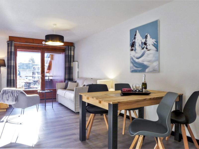 Rent in ski resort 2 room apartment 4 people (16) - L'Espace Montagne - Chamonix - Living room