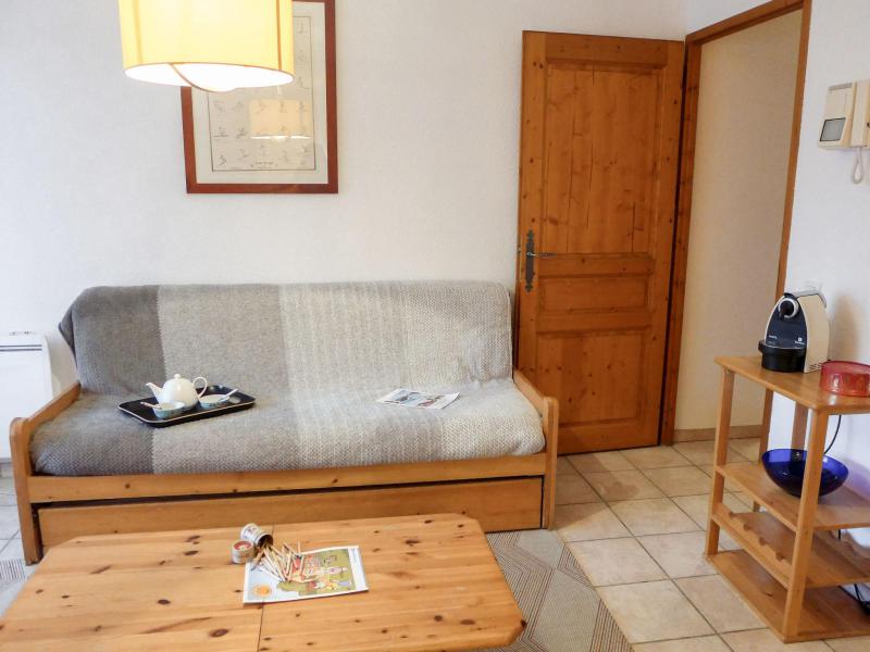 Skiverleih 2-Zimmer-Appartment für 4 Personen (11) - L'Espace Montagne - Chamonix - Wohnzimmer