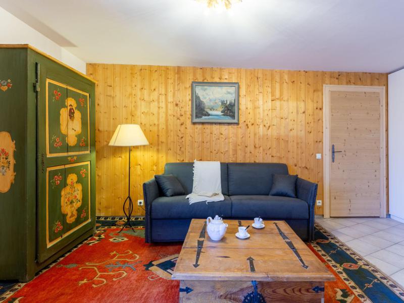 Ski verhuur Appartement 2 kamers 4 personen (17) - L'Espace Montagne - Chamonix - Woonkamer