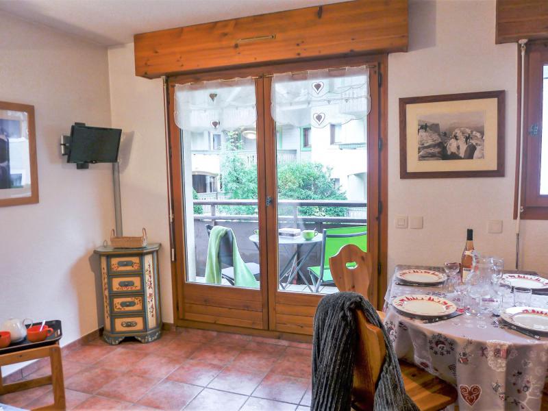 Ski verhuur Appartement 2 kamers 4 personen (5) - L'Espace Montagne - Chamonix - Woonkamer