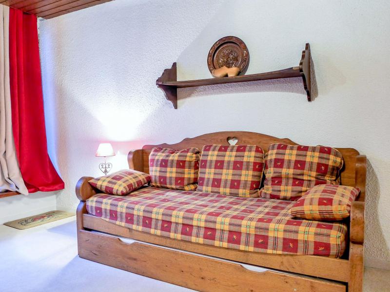 Skiverleih 2-Zimmer-Appartment für 4 Personen (1) - L'Outa - Chamonix - Wohnzimmer