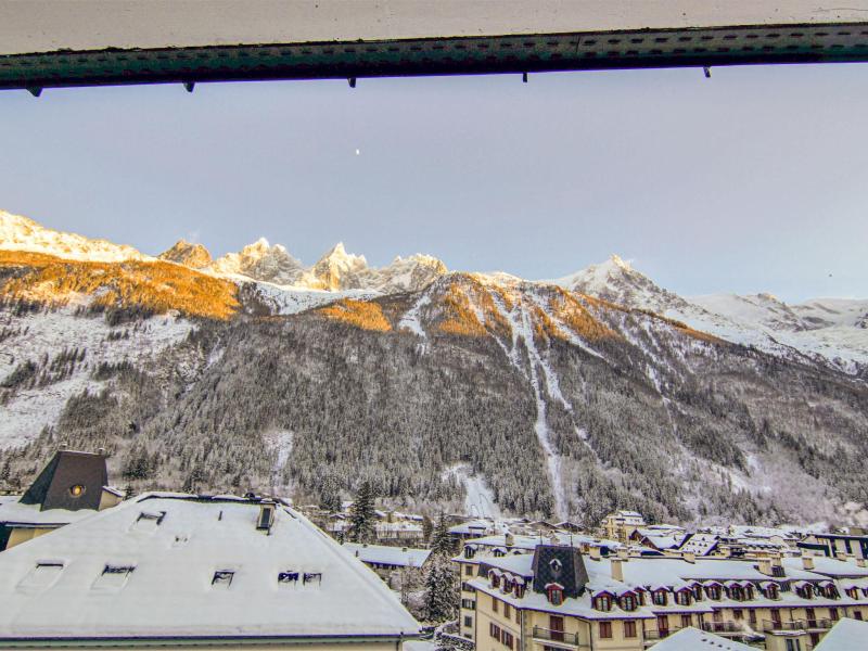 Rent in ski resort 2 room apartment 4 people (1) - L'Outa - Chamonix - Winter outside