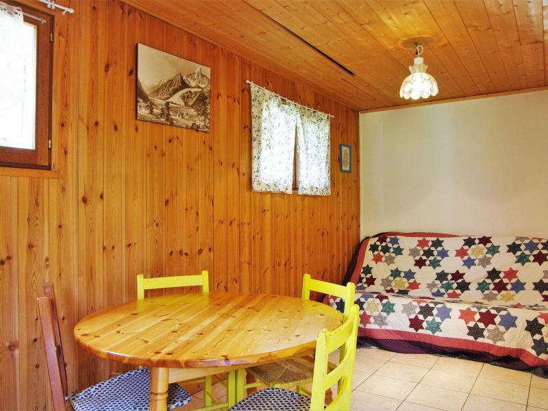 Ski verhuur Chalet 6 kamers 12 personen (1) - L'Piri - Chamonix - Woonkamer