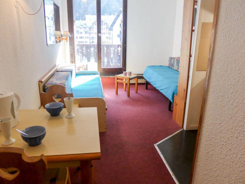 Ski verhuur Appartement 1 kamers 2 personen (2) - La Forclaz - Chamonix - Woonkamer