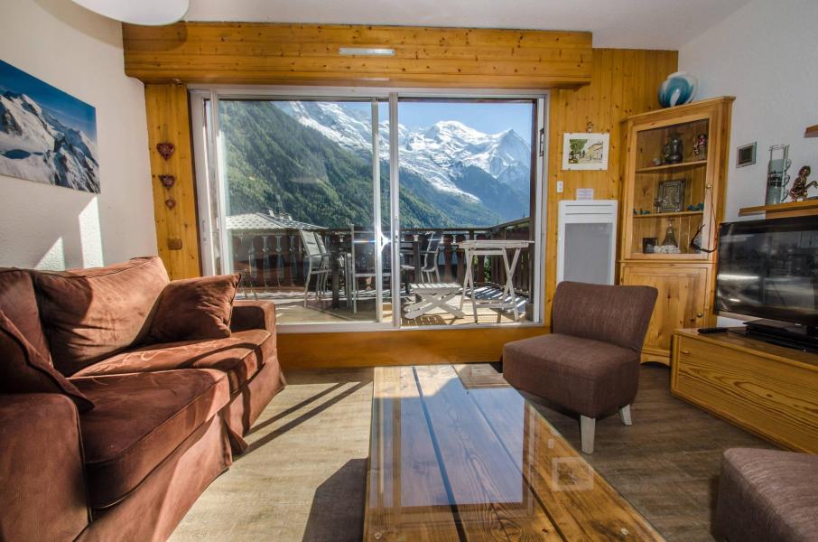 Location au ski Appartement 3 pièces 4 personnes (Mila) - La Résidence le Clos du Savoy - Chamonix - Séjour