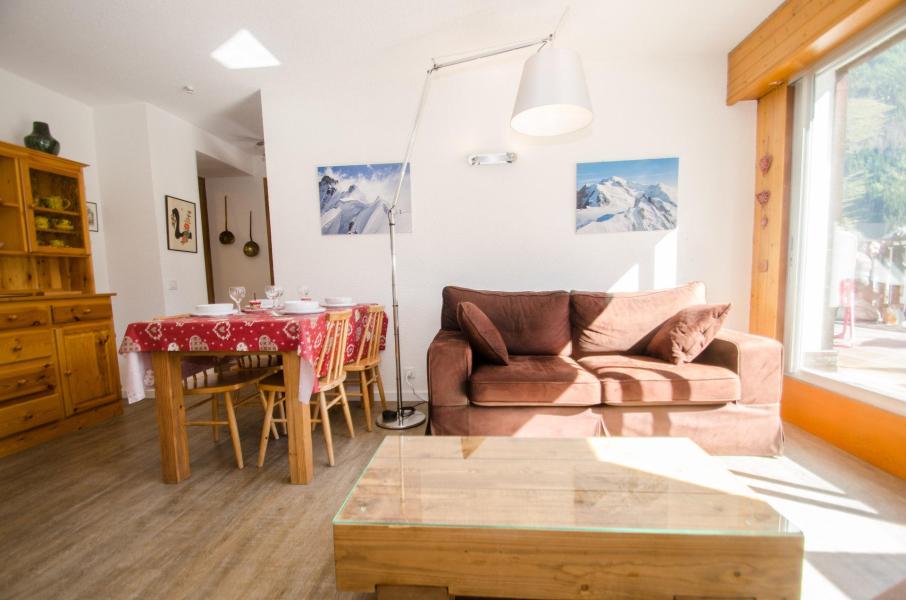 Location au ski Appartement 3 pièces 4 personnes (Mila) - La Résidence le Clos du Savoy - Chamonix - Séjour