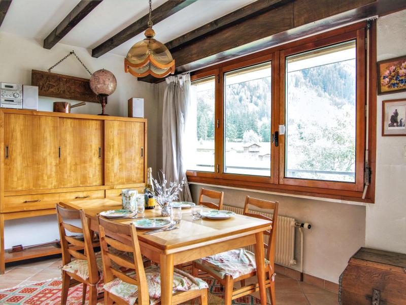 Ski verhuur Appartement 3 kamers 4 personen (1) - Le Bois du Bouchet - Chamonix - Woonkamer