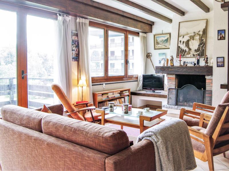 Location au ski Appartement 3 pièces 4 personnes (1) - Le Bois du Bouchet - Chamonix - Séjour