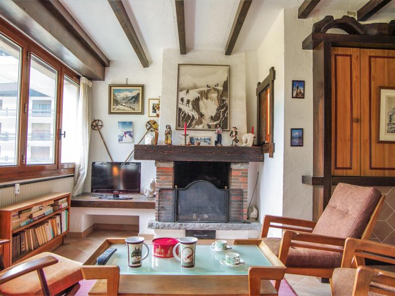 Location au ski Appartement 3 pièces 4 personnes (1) - Le Bois du Bouchet - Chamonix - Séjour