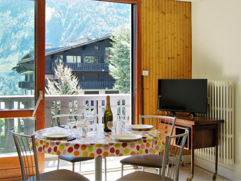 Rent in ski resort 2 room apartment 4 people (22) - Le Brévent - Chamonix - Living room