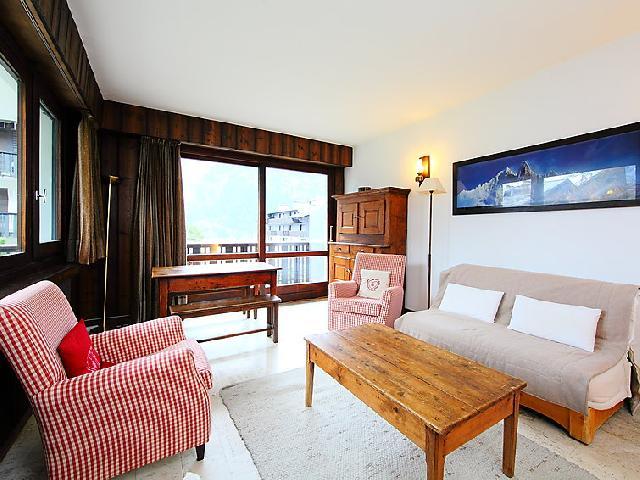Wynajem na narty Apartament 3 pokojowy 6 osób (14) - Le Brévent - Chamonix - Pokój gościnny