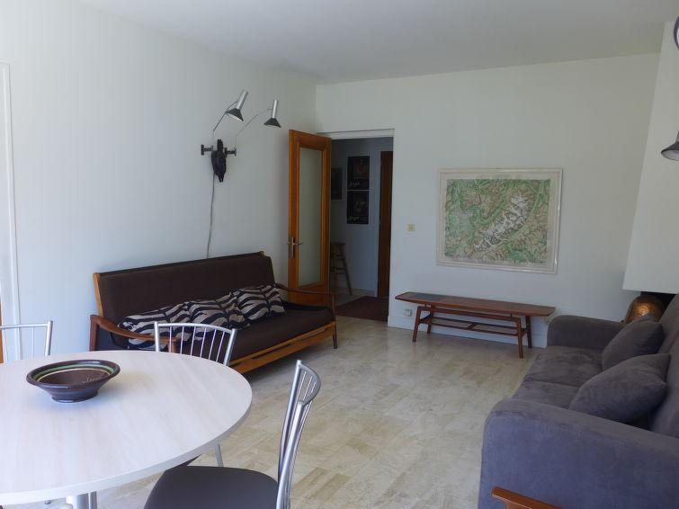 Ski verhuur Appartement 2 kamers 4 personen (22) - Le Brévent - Chamonix - Woonkamer