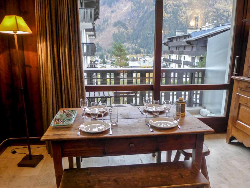 Ski verhuur Appartement 3 kamers 6 personen (14) - Le Brévent - Chamonix - Woonkamer