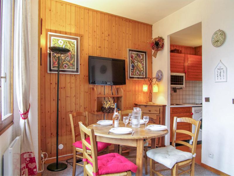 Ski verhuur Appartement 2 kamers 4 personen (7) - Le Carlton - Chamonix - Woonkamer