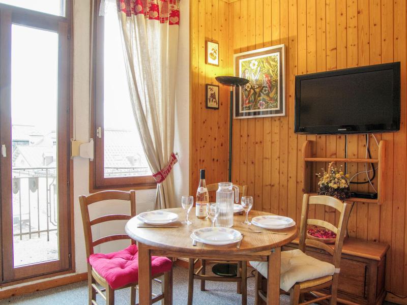 Ski verhuur Appartement 2 kamers 4 personen (7) - Le Carlton - Chamonix - Woonkamer