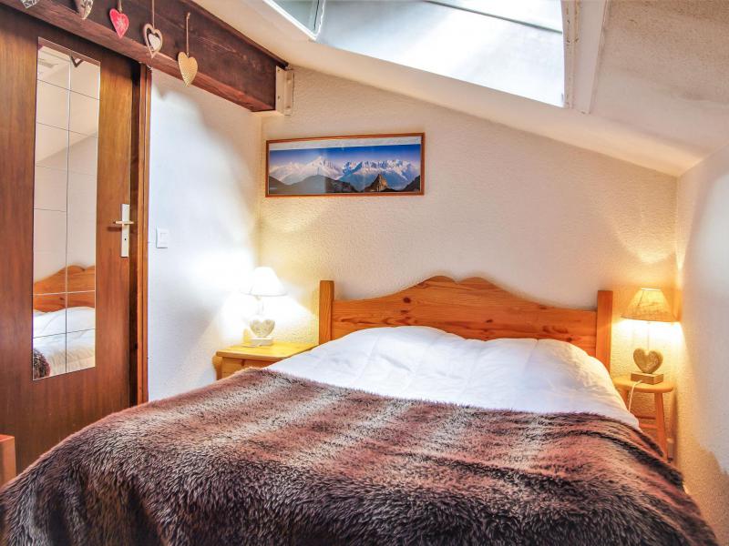 Skiverleih 3-Zimmer-Appartment für 5 Personen (2) - Le Chailloud - Chamonix - Offener Schlafbereich