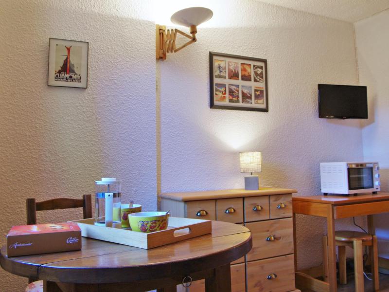 Skiverleih 1-Zimmer-Appartment für 2 Personen (1) - Le Choucas - Chamonix - Wohnzimmer