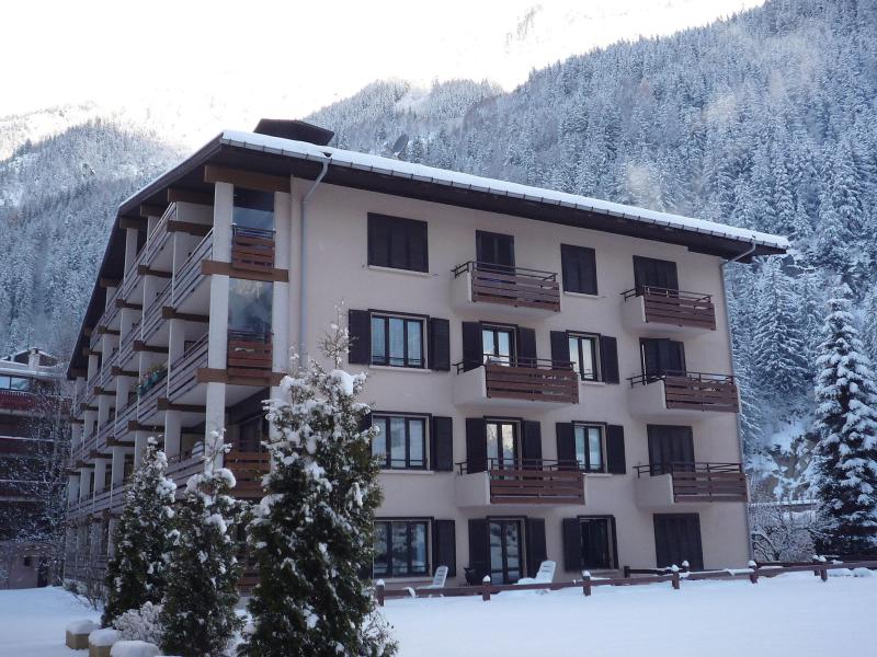 Rent in ski resort 1 room apartment 2 people (5) - Le Cristal des Glaces - Chamonix - Winter outside