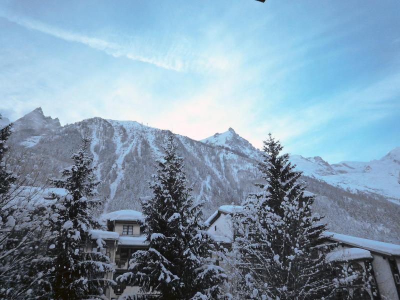 Vacances en montagne Appartement 1 pièces 4 personnes (3) - Le Grépon - Chamonix - Extérieur hiver