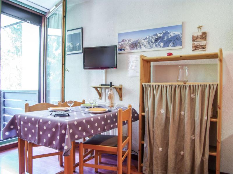 Ski verhuur Appartement 1 kamers 4 personen (3) - Le Grépon - Chamonix - Woonkamer