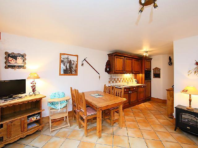 Location au ski Appartement 3 pièces 4 personnes (1) - Le Krystor - Chamonix - Table