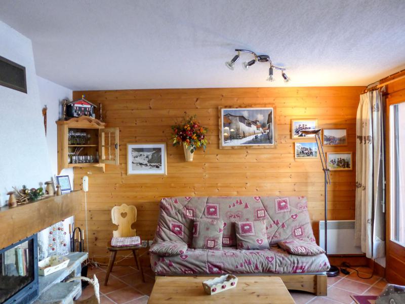 Location au ski Appartement 3 pièces 5 personnes (1) - Le Plan des Reines - Chamonix - Séjour