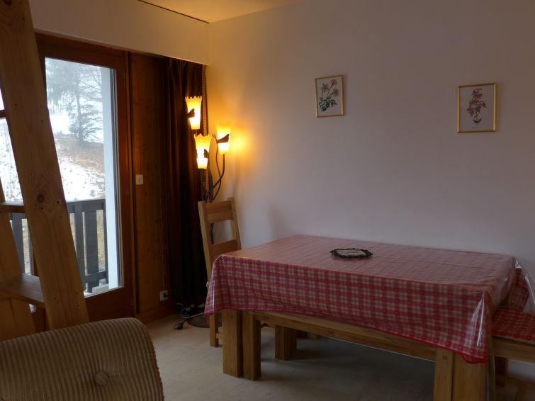 Skiverleih 2-Zimmer-Appartment für 4 Personen (3) - Les Aiguilles du Brévent - Chamonix - Wohnzimmer